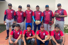 Los Leñadores, campeones de la Liga Interna Masculina de Softbol UTP Veraguas 2024.