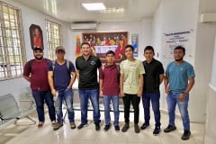 La Subdirección de Vida Universitaria del Centro Regional de Veraguas llevó a cabo una jornada de mantenimiento y pintura del Centro de Prevención del Cáncer Dr. Doménico Melillo M., el sábado 21 de septiembre.