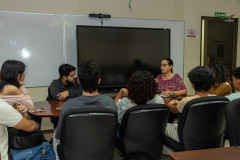 La Coordinación de Cultura del Centro Regional de Veraguas realizó una reunión de organización con la nueva agrupación estudiantil cultural "Club de Arte UTP”, el 24 de junio.
