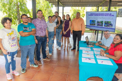 La Coordinación de Servicio Social Universitario del Centro Regional de Veraguas organizó un stand interactivo para la comunidad universitaria, el 14 de julio.