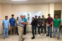 La agrupación estudiantil DOBRO STG UTP del Centro Regional de Veraguas dictó el conversatorio "La Importancia de la Participación Estudiantil en la Conservación del Medio Ambiente" en la Extensión Universitaria de Veraguas de la Universidad Especializada de las Américas, el 22 de abril.
