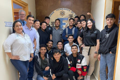 Estudiantes de la Facultad de Ingeniería Eléctrica del Centro Regional de Veraguas participaron de un Máster Class en el marco de la celebración del IEEE PES DAY, el martes 23 de abril.