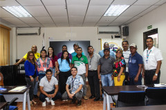 El estamento administrativo del Centro Regional de Veraguas, participó de una jornada de capacitaciones sobre prevención, administración y manejo de emergencias, el 30 de mayo. Créditos: José Iván Alveo.