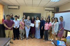 Como parte del Programa de Educación Continua del Centro Regional de Veraguas, se realizó el Seminario Taller "Tipología Textuales y Redacción de Correos Electrónicos Laborales", el 27 de mayo.