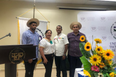 Los colaboradores galardonados fueron el Sr. Saúl Rosas, Sr. Juan Carlos Ureña, Sr. Oscar Rodríguez y Sra. Briceida Murillo.