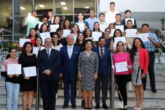 Primera Graduación del Curso de Portugués en la UTP. 