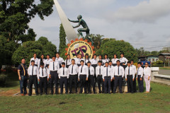 Estudiantes del Centro Educativo Bilingüe de Finca 32.