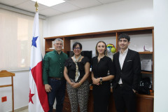 Investigadora de LUT Polonia visita la UTP