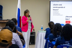 La actividad se desarrolló en la Sala de Conferencias #1