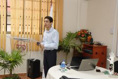 Estudiante Marvin González, de la Facultad de Ingeniería de Sistemas Computacionales (FISC) de la UTP Veraguas.