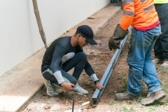 Fortalecimiento de la Seguridad Peatonal mediante la construcción de aceras, rampas y cunetas en la UTP Veraguas.