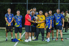 Electricidad campeón del torneo de Mantenimiento.