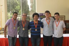 Los ganadores de las Olimpiadas de Matemática 2019 pertenecen a diversas Facultades de la UTP.