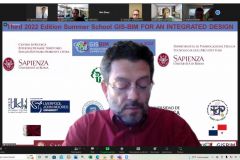 III versión del Summer School GIS-BIM Roma Sapienza 2022.