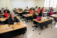 Participaron miembros de la Comisión de Servicio Social de la UTP.