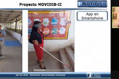 Dr. Héctor Montes de la UTP, presentó proyecto para ayudar en la movilización de personas con discapacidad visual, en el transporte público de panameño.