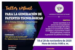 El Taller Virtual de Generación de Patentes.