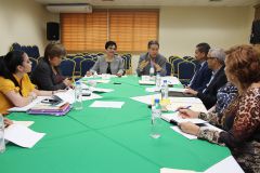 El Dr. Arístides Royo  fue invitado de honor en  la reunión del Consejo Editorial.