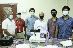 Equipo que trabaja en el diseño y fabricación de Humidificadores.