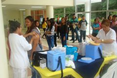 Jornada de Vacunación masiva de la Universidad Tecnológica de Panamá.