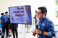 Estudiantes de la UTP participan de la Charla sobre la Prevención del Vapeo
