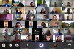 En este taller participaron, de manera virtual, académicos, investigadores, estudiantes y colaboradores.