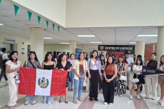 Delegación peruana.