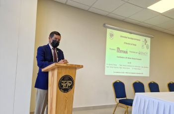 Palabras de apertura del Dr. Alexis Tejedor, Vicerrector de Investigación, Postgrado y Extensión.