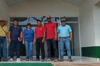 Durante la gira técnica se visitó la Dirección Regional del MIDA en Llano Tugrí.