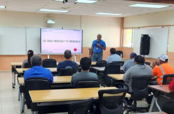 Ingeniero Forestal Juan Aguilar, funcionario de MiAMBIENTE Herrera