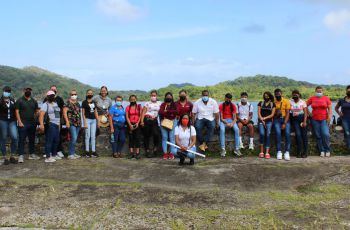 Participantes de la jornada de capacitación en Portobelo.
