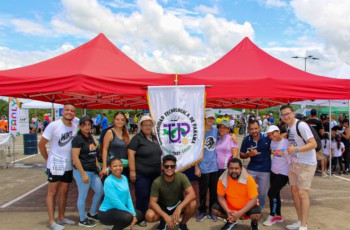 UTP Chiriquí participa en la carrera Relevo por la Vida