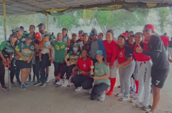 Convivio de Softbol Femenino realizado en el cuadro de Peñas Blanca