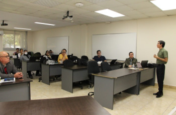 Estudiantes de la UTP Chiriquí presentan avances de proyectos ante expertos internacionales