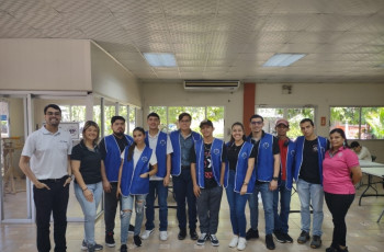 Estudiantes de la UTP Chiriquí apoyan en el tour de ¡Pilando Ando!
