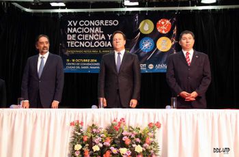 Inauguración del XV Congreso Nacional de Ciencia y Tecnología.