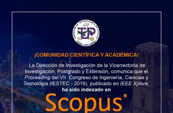 El IESTEC es un Congreso organizado por la Universidad Tecnológica de Panamá.