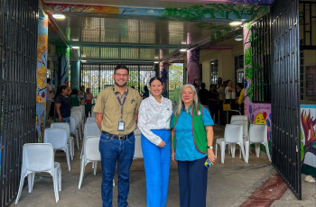 Mgtr. Luis Juárez, en representación de la Universidad Tecnológica de Panamá, Centro Regional de Veraguas.