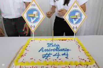Con una misa, cantos y reconocimientos se celebró el aniversario 44 de la FII