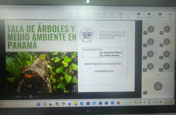 Exposición magistral sobre la Tala de Árboles en Bocas del Toro.