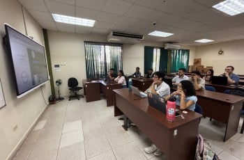 Estudiantes participantes de la actividad.