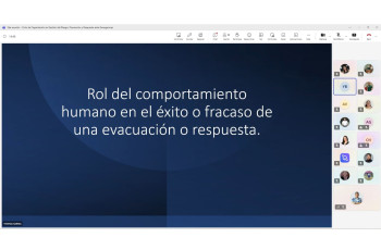 Las capacitaciones permitieron avanzar desde el análisis de cómo reaccionan las personas ante una emergencia. Las capacitaciones permitieron avanzar desde el análisis de cómo reaccionan las personas ante una emergencia.