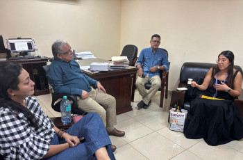Reunión de autoridades con la representante de la Universidad de Arizona