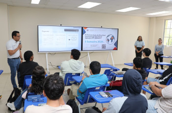 Convocatoria Estudiantes de la FISC reciben información de la nueva convocatoria de movilidad internacional