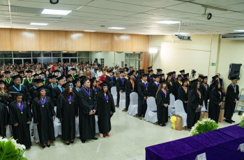 Graduación en el Centro Regional de Bocas del toro.