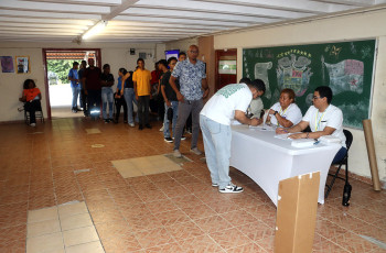 Participación de los estudiantes en las elecciones.