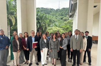Investigadores de la Universidad Tecnológica de Panamá, llevaron a cabo capacitación sobre el Sistema Eléctrico en Panamá para Asistentes de los Despachos de Magistrados de la Sala Tercera de la Corte.