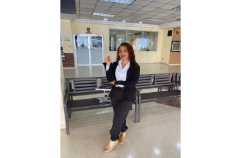 Esther Betzaida Vallejos Nieto, estudiante de la Licenciatura en Ingeniería Eléctrica y Electrónica del Centro Regional de la Universidad Tecnológica de Panamá (UTP), en Veraguas.