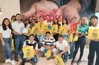 Estudiantes participantes de la II Jornada Industrial UTP Coclé 2024