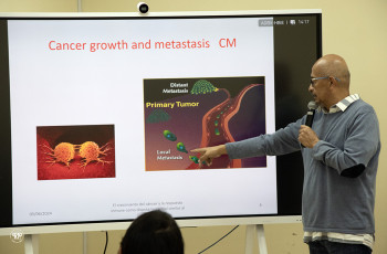 Charla sobre respuesta inmune ante el crecimiento del cáncer